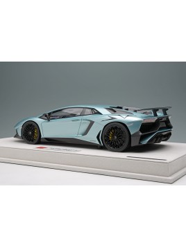 Lamborghini Aventador LP750-4 Superveloce 2015 (Azzurro Thetys) 1/18 Make Up Eidolon Make Up - 2