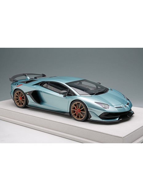 Lamborghini Aventador SVJ 2018 (Azzurro Thetys) 1/18 Make Up Eidolon Make Up - 4