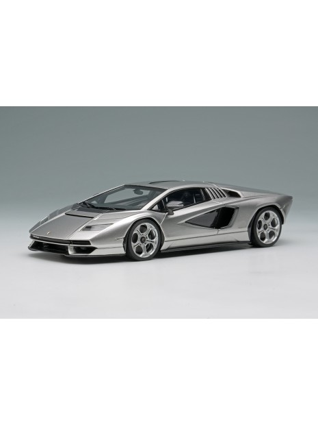 Lamborghini Countach LPI800-4 2022 (Argento Luna) 1/43 Make Up Eidolon Make Up - 2