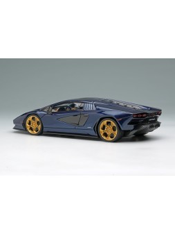 Lamborghini Countach LPI800-4 2022 (Blu Acapulco) 1/43 Make Up Eidolon Make Up - 2