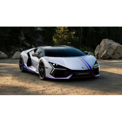 Lamborghini Revuelto NA63 (Bianco Sideralis) 1/43 Looksmart Looksmart - 1