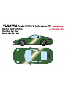 Porsche 911(992) GT3 Touring Package 1/43 Make Up Vision Make Up - 1