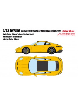 Porsche 911(992) GT3 Touring Package 1/43 Make Up Make Up - 1