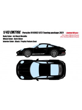 Porsche 911(992) GT3 Touring Package 1/43 Make Up Make Up - 1