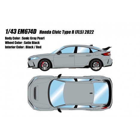 copy of Honda S2000 Type S 2007 (New Formula Red) 1/43 Make Up Eidolon Make Up - 7