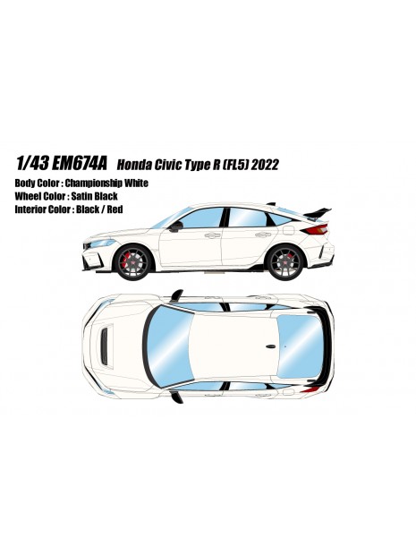 copy of Honda S2000 Type S 2007 (New Formula Red) 1/43 Make Up Eidolon Make Up - 7