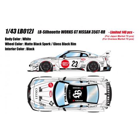 LB-Silhouette WORKS GT 35GT-RR 1/43 Make Up Eidolon Make Up - 1