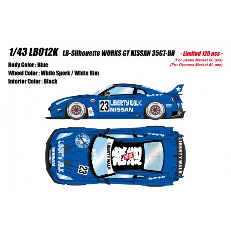 LB-Silhouette WORKS GT 35GT-RR 1/43 Make Up Eidolon Make Up - 1
