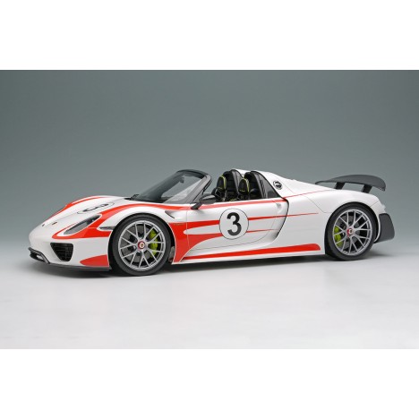 Porsche 918 Spyder weissach package 2011 (Wing Up) 1/18 Make Up Eidolon Make Up - 1
