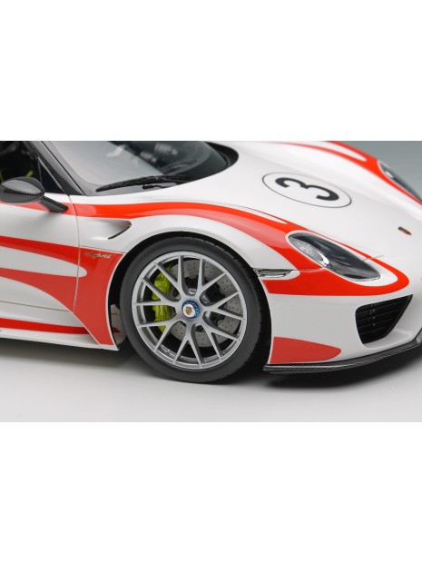 Porsche 918 Spyder weissach package 2011 (Wing Up) 1/18 Make Up Eidolon Make Up - 2