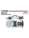 Porsche 918 Spyder weissach package 2011 (Wing Up) 1/18 Make Up Eidolon Make Up - 1