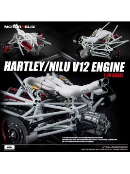 Silnik Hartley V12 (Nilu27) 1/18 Motorhelix Motorhelix - 1