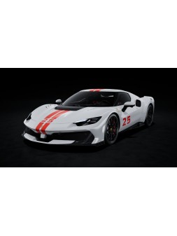 Ferrari 296 Speciale (Bianco Artico) 1/12 Looksmart Looksmart - 1
