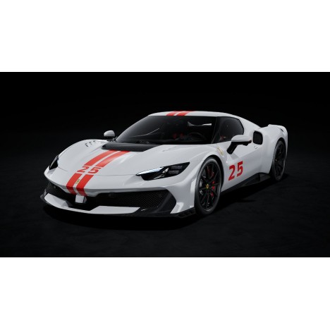 Ferrari 296 Speciale (Bianco Artico) 1/12 Looksmart Looksmart - 1