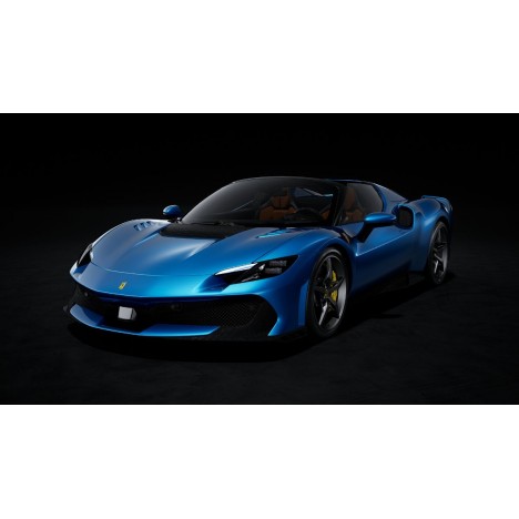 Ferrari 296 Speciale A (Blu Corsa) 1/12 Looksmart Looksmart - 1