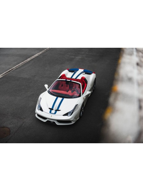 Ferrari 458 Speciale A (Bianco Fuji) 1/12 Looksmart Looksmart - 1