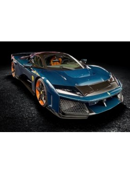 Ferrari F80 (Full carbon blue) 1/18 BBR BBR Models - 1