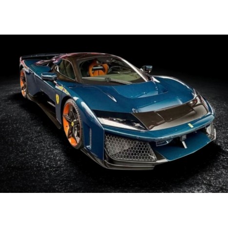 Ferrari F80 (Full carbon blue) 1/18 BBR BBR Models - 1