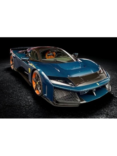 Ferrari F80 (Full carbon blue) 1/18 BBR BBR Models - 1