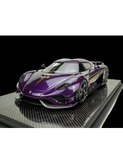 Koenigsegg Regera KAQ (Purple Carbon) 1/18 FrontiArt FrontiArt - 1