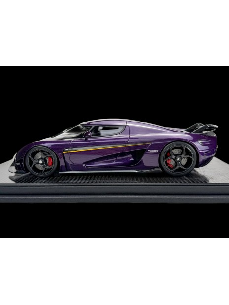 Koenigsegg Regera KAQ (Purple Carbon) 1/18 FrontiArt FrontiArt - 8