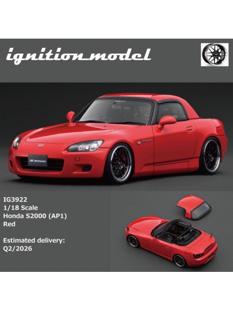 Initial D Honda S2000 (AP1) 1/18 Ignition Model Ignition Model - 9