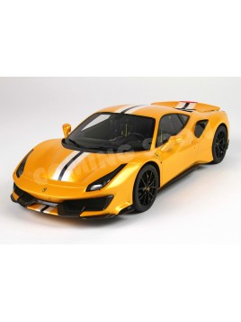Ferrari 488 Pista (Giallo Tristrato) 1/18 BBR BBR Models - 1