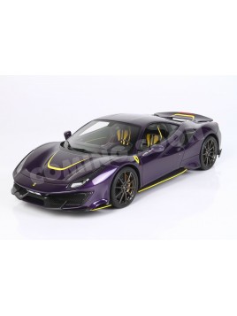 Ferrari 488 Pista (Violet HK) 1/18 BBR BBR Models - 1