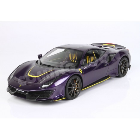 Ferrari 488 Pista (Violet HK) 1/18 BBR BBR Models - 1