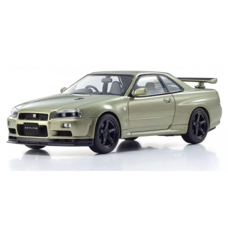 Nissan Skyline R34 GT-R V-Spec II Nür (Millenium Jade) 1/43 Kyosho Kyosho - 1