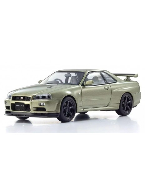 Nissan Skyline R34 GT-R V-Spec II Nür (Millenium Jade) 1/43 Kyosho Kyosho - 1