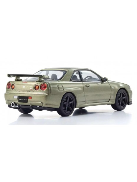 Nissan Skyline R34 GT-R V-Spec II Nür (Millenium Jade) 1/43 Kyosho Kyosho - 2