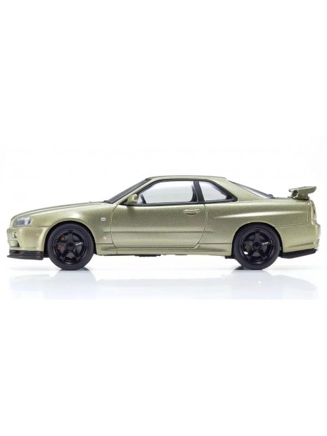 Nissan Skyline R34 GT-R V-Spec II Nür (Millenium Jade) 1/43 Kyosho Kyosho - 3