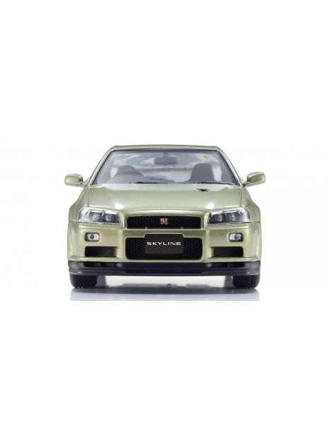 Nissan Skyline R34 GT-R V-Spec II Nür (Millenium Jade) 1/43 Kyosho Kyosho - 4