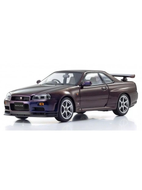 Nissan Skyline R34 GT-R V-Spec (Midnight Purple III) 1/43 Kyosho Kyosho - 1