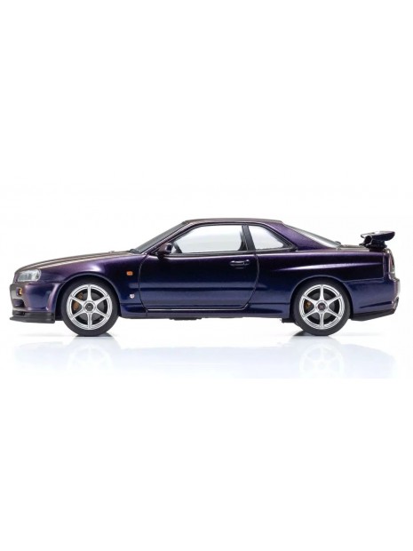 Nissan Skyline R34 GT-R V-Spec (Midnight Purple III) 1/43 Kyosho Kyosho - 3