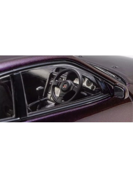 Nissan Skyline R34 GT-R V-Spec (Midnight Purple III) 1/43 Kyosho Kyosho - 5