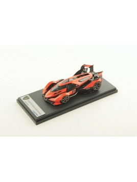 Lamborghini V12 Vision Gran Turismo (Arancio Egon) 1/43 Looksmart Looksmart - 2