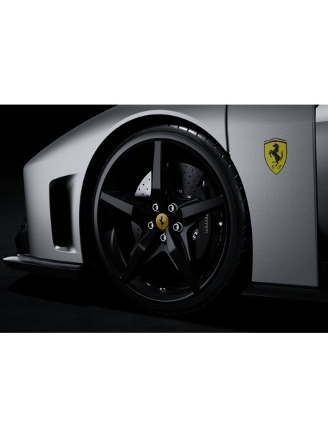 Ferrari F80 (Carbon Alluminium Lucido) 1/43 BBR BBR Models - 1