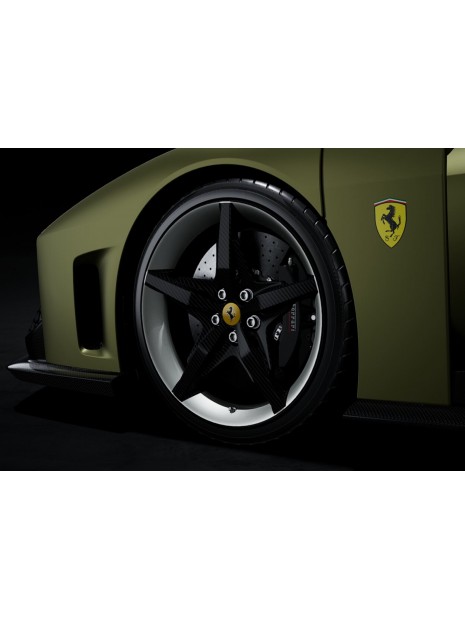 Ferrari F80 (Carbon Verde Masoni Opaco) 1/43 BBR BBR Models - 2
