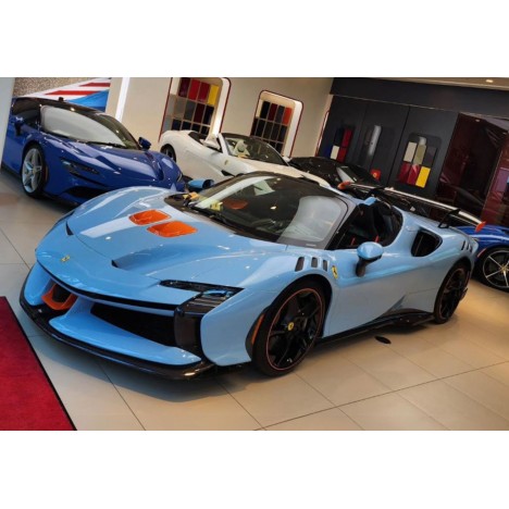 Ferrari SF90 XX Spider (Azzurro La Plata) 1/18 BBR BBR Models - 1