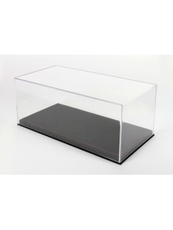 Vitrine plexiglas avec socle en alcantara noir 1/18 BBR BBR Models - 2