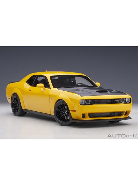 Dodge Challenger SRT Hellcat Widebody (giallo) 1/18 AUTOart AUTOart - 2