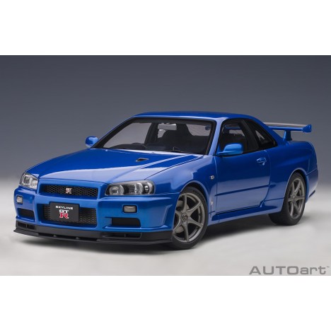 オートアート 1/18 日産 スカイライン GT-R R34 V-SPEC Ⅱ-