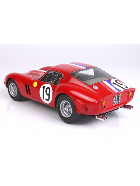 Ferrari 250 GTO 24h Le Mans 1962 1/18 BBR BBR Models - 3