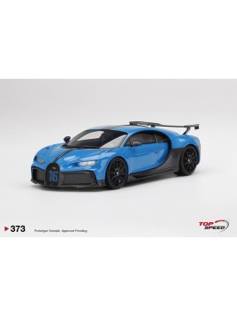 Bugatti Chiron Pur Sport (Agile Blu) 1/18 Top Speed TopSpeed-Models - 2