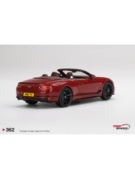 Bentley Continental GT Convertible Mulliner N°1 Edition 1/18 Top Speed TopSpeed-Modelle - 1