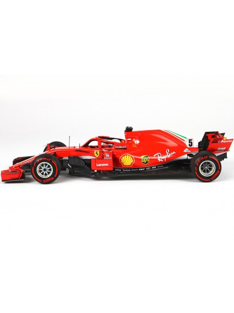 Formule 1 Ferrari SF71-H GP Canada 2018 S. Vettel 1/18 BBR BBR Models - 1