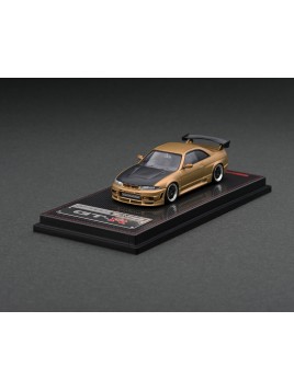 Nissan R33 GT-R (Oro opaco) 1/64 Ignition Model Ignition Model - 1