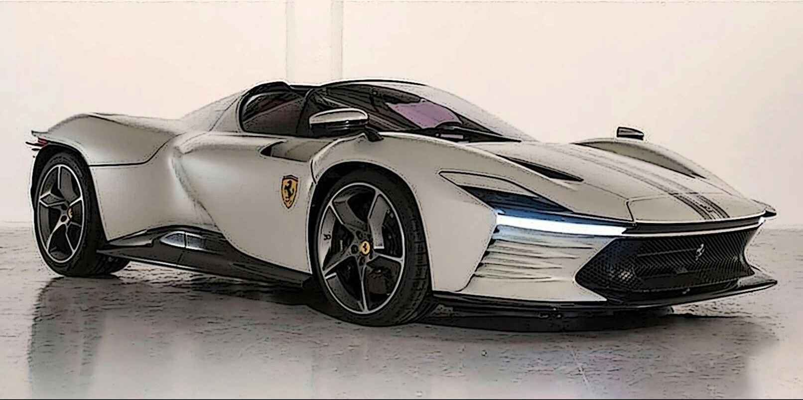 Auto in miniatura Ferrari Daytona SP3